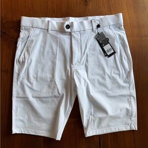 Men's White Golf Shorts Greyson